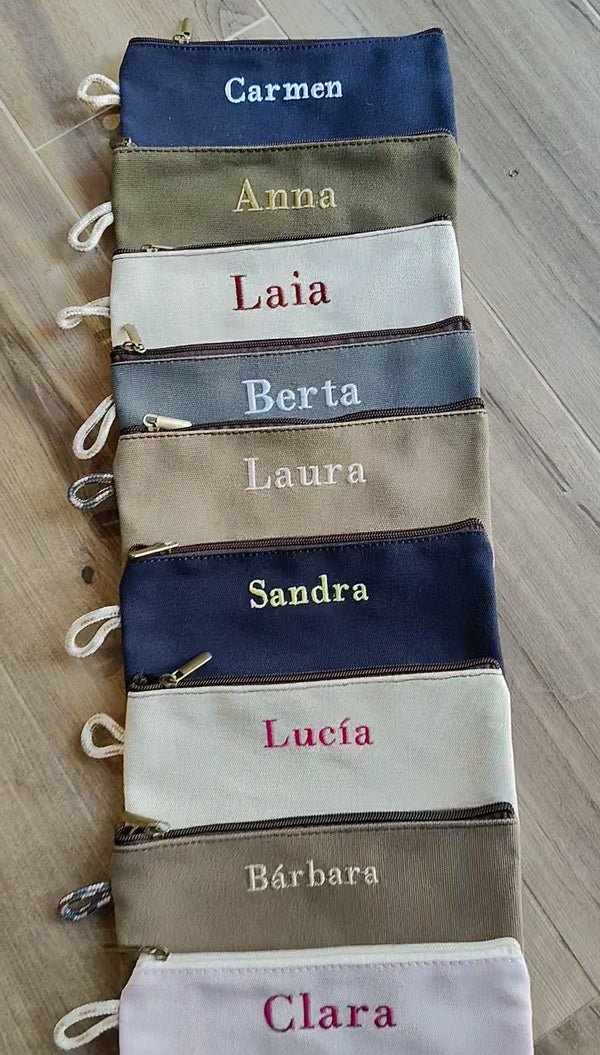 Neceser Piovani personalizado en color Azul marino