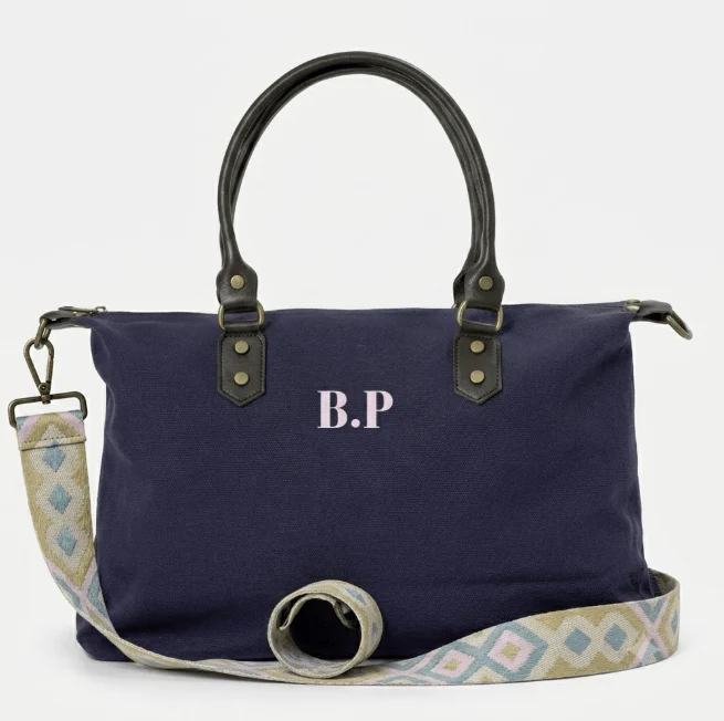 Bolso Leonardo personalizado en color Azul marino